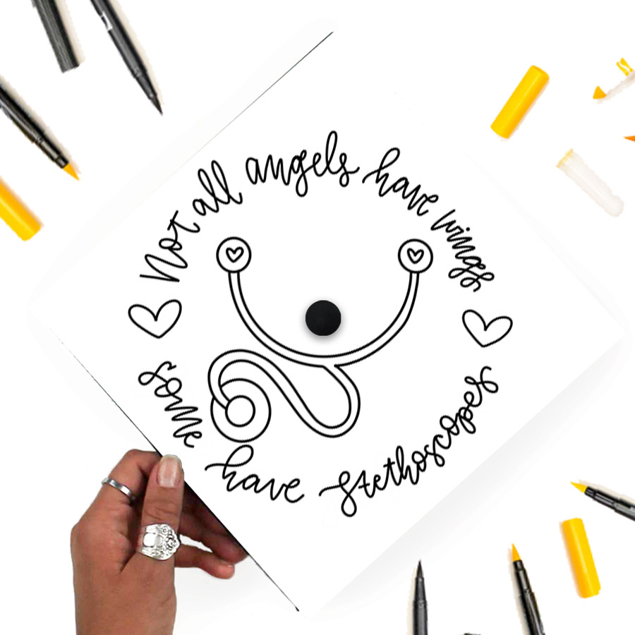 Color It Graduation Cap Decoration - Image 5